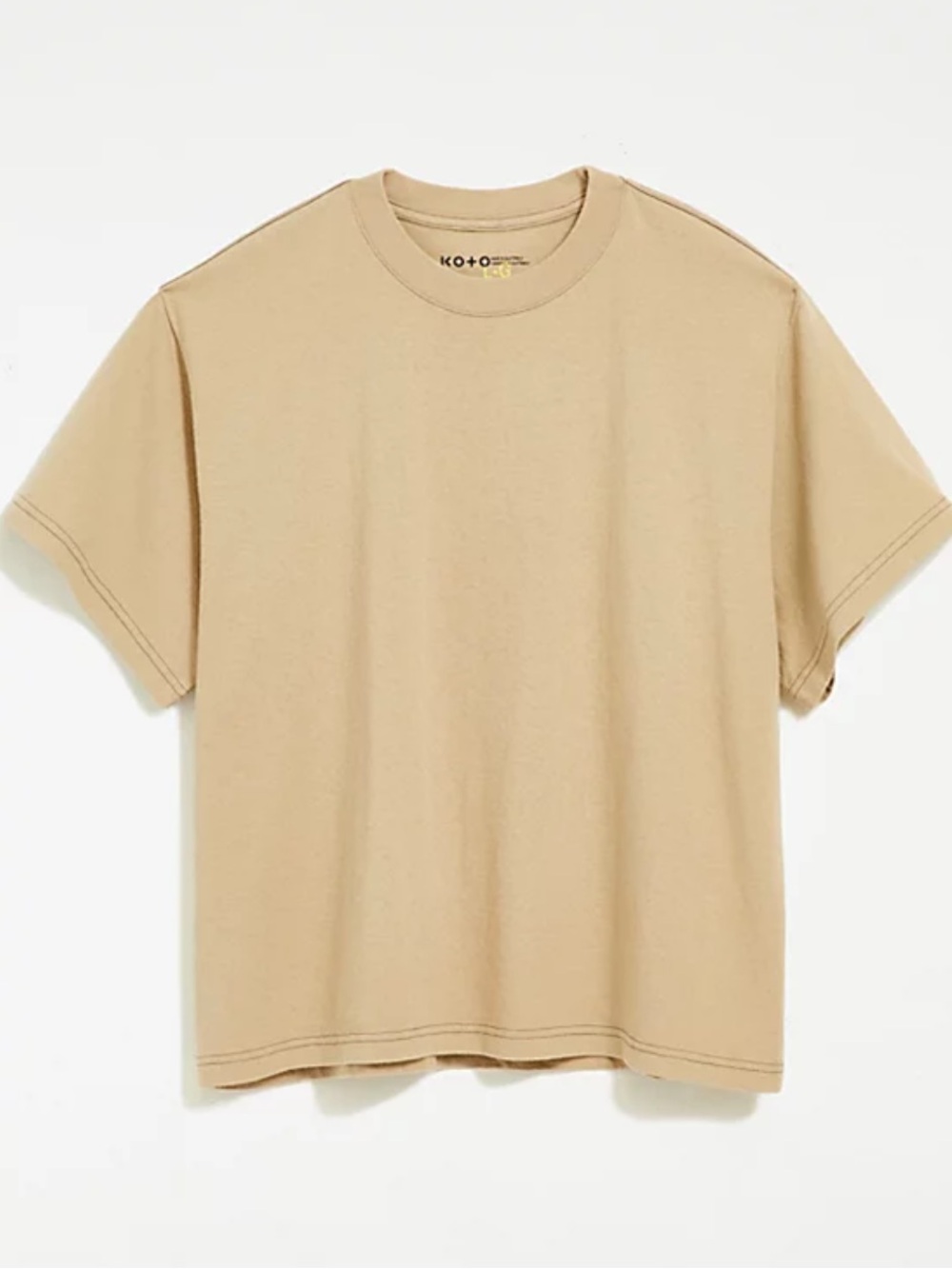 Urban Outfitters KOTO Beige boxy tee